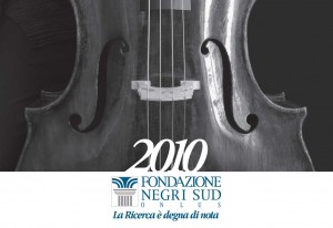 calendario FONDAZIONE NEGRI SUD - copertina